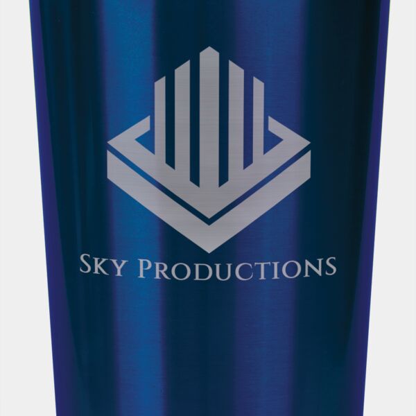 16 oz. Laserable Insulated Stainless Steel Travel Mug without Handle Thumbnail