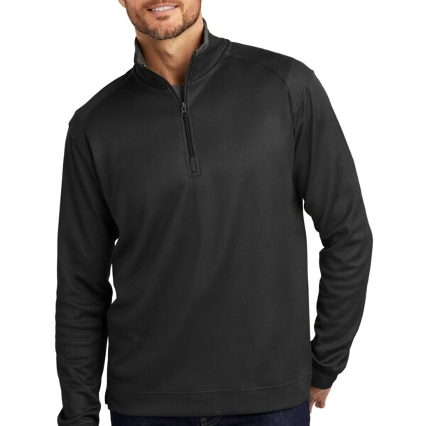 Vertical Texture 1/4 Zip Pullover Thumbnail