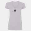 Ladies' SoftStyle® 4.5 oz. Fitted V-Neck T-Shirt Thumbnail